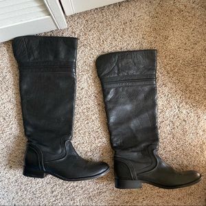 Frye Melissa Trapunto Tall Boots Size 6.5